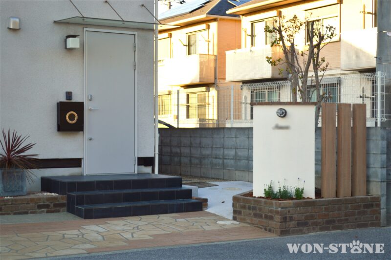 お庭のリニューアル